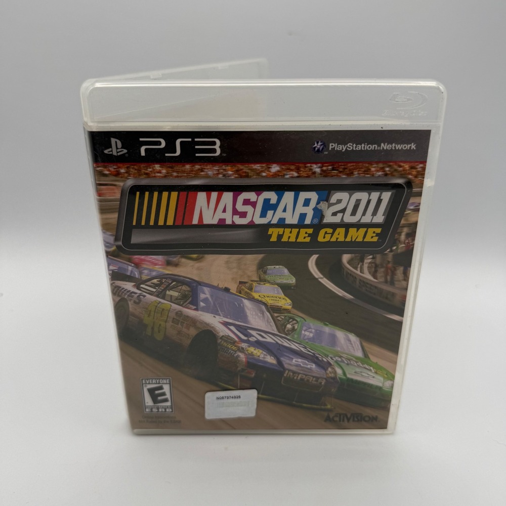 Activision NASCAR 2011 The Game PS3 One Size Excellent Racing Sports Disc Manual